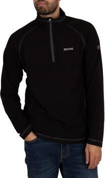 Regatta Fleece Jack Montes Lichtgewicht sweatshirt met halve ritssluiting en