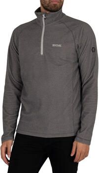 Regatta Fleece Jack Montes Lichtgewicht sweatshirt met halve ritssluiting en