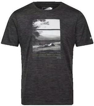 Regatta T-shirt Korte Mouw T-shirt Fingal VII gris foncé
