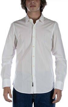 Replay Overhemd Lange Mouw Camicia Bianco