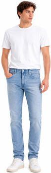Replay Blauwe Straight Leg Jeans Grover Broek Blue Heren - Foto 6