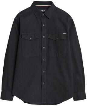 Replay Vrijetijdsoverhemd met knoopsluiting