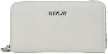 Replay Grote Dames Portemonnee Lente Zomer Collectie White Dames