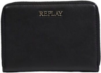 Replay Zwarte Polyester Portemonnee voor Vrouwen Black Dames - Foto 2