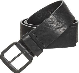 Replay Leren riem met structuurmotief - Foto 2