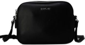 Replay Compacte Polyurethaan Dames Tas Collectie Black Dames