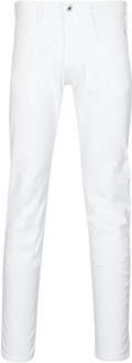 Replay Heren Jeans Anbass Pants White Heren