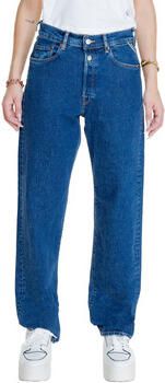 Replay Vintage Straight Denim Jeans Blue Dames