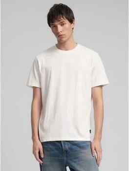 Replay T-shirt Korte Mouw M3097 .000.2660-011 NATURAL WHITE - Foto 3