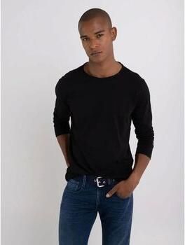 Replay Long Sleeve Tops Zwart Heren - Foto 3