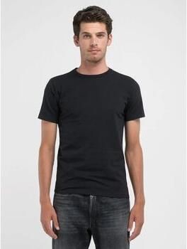 Replay T-shirt M6947 .000.23352P COMPACT JERSEY-098 BLACK