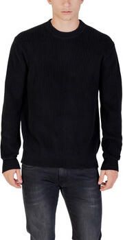 Replay Gebreide pullover met labeldetail