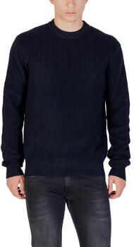 Replay Gebreide pullover met labeldetail