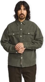 Revolution Overhemd Lange Mouw Shirt With Pocket 3253 Darkgrey