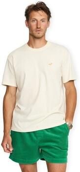 Revolution T-shirt Korte Mouw Application T-Shirt 1449 DUC Offwhite Melange