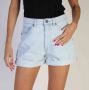 Richmond Dames Korte Broek van Katoen voor Lente Zomer Blue Dames - Thumbnail 1