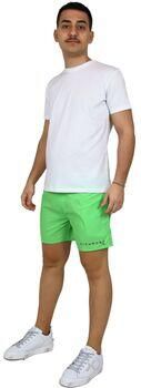 John Richmond Bicolor Logo Voorkant Badpak Green Heren