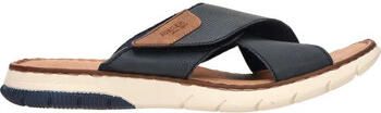 Rieker Overhemd Lange Mouw slippers blue 25283-14 3087