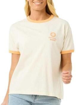 Rip Curl T-shirt Korte Mouw Carlos Ringer