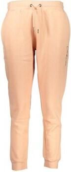 Cavalli Class Sportieve elastische taille herenbroek met borduurwerk Pink Heren