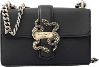 Just Cavalli Iconische Snake Schoudertas Zwart Black Dames