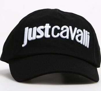 Just Cavalli Cap Logo Embroidery 3D Up Black Heren - Foto 3