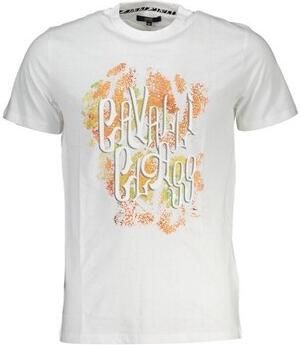 Roberto Cavalli T-shirt Korte Mouw qxt61mjd0601fae220bianco00052xl