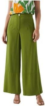 Salsa Wide Leg Jeans Green Dames