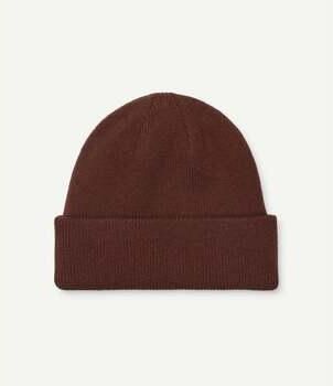SAMSØE Muts The Beanie Bitter Chocolate