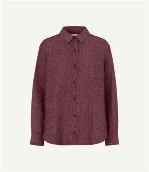 SAMSØE Overhemd Samsoe Saloves Shirt Fudge