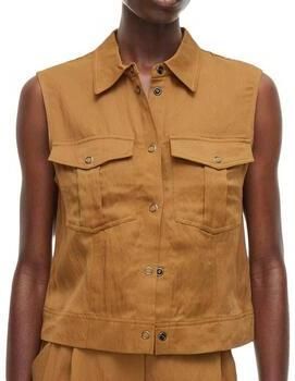 Sans marque Gilet Chemise