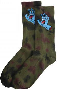 Santa Cruz Sokken Screaming hand tie dye socks