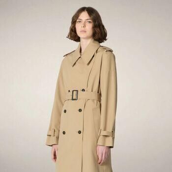SAVE THE DUCK Regular fit trenchcoat met afneembare stoffen riem model 'Talya' - Foto 5