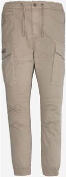 Schott NYC Cargo Stretch Multipocket Broek Beige Heren
