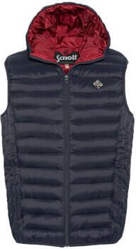 Schott NYC Lichtgewicht Hoodie Schott Blue Heren