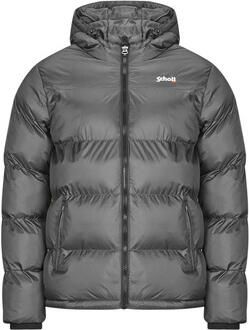 Schott NYC Winter Pufferjas Idaho2 Gray Heren