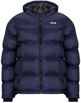 Schott NYC Ritsjack met geborduurde capuchon Schott Blauw Heren - Foto 2