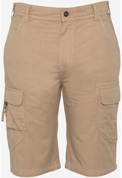 Schott NYC Cargo Shorts Multipockets Beige Heren