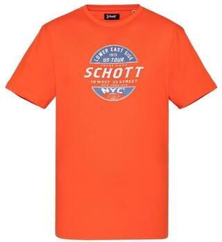 Schott T-shirt Korte Mouw TSUSTOUR