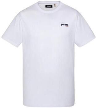 Schott T-shirt Korte Mouw T-Shirt