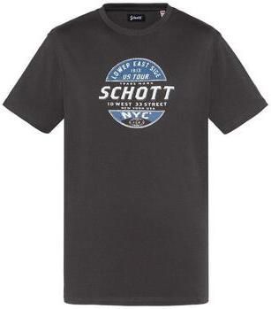 Schott T-shirt Korte Mouw