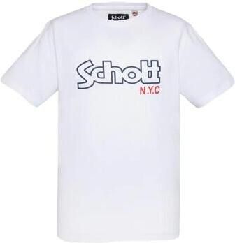 Schott T-shirt Korte Mouw