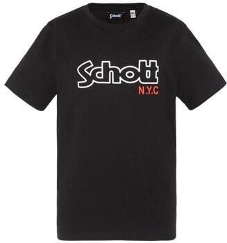 Schott T-shirt Korte Mouw