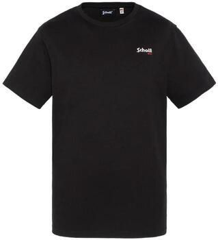 Schott T-shirt Korte Mouw RODE
