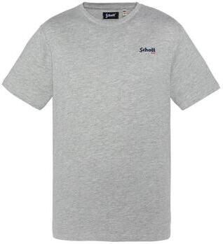 Schott T-shirt Korte Mouw RODE