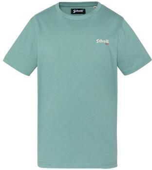 Schott T-shirt Korte Mouw RODE