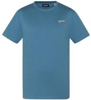 Schott T-shirt Korte Mouw RODE