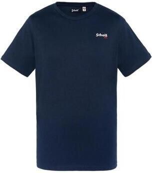 Schott T-shirt Korte Mouw RODE
