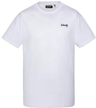 Schott T-shirt Korte Mouw RODE