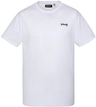 Schott T-shirt Korte Mouw TSBRODED